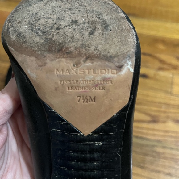 Max Studio Black Pumps - Size 7.5 - Picture 5 of 8